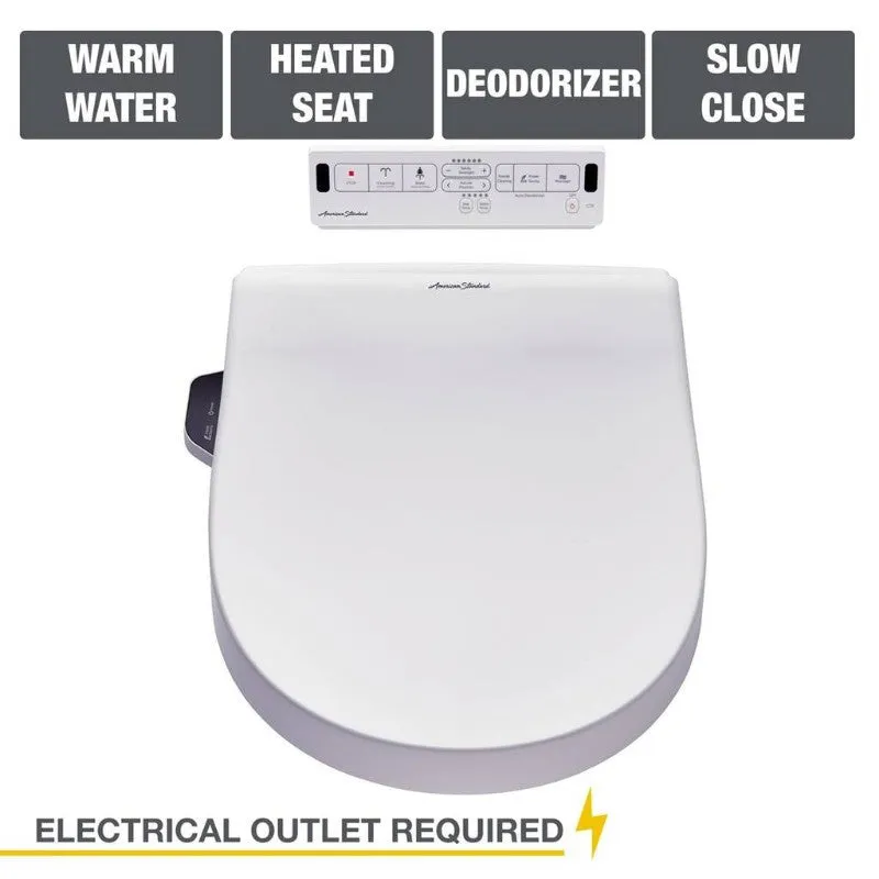Advanced Clean 2.0 Elongated Bidet Seat in White