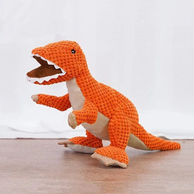 Animal Shapes Squeaky Plush Toys – for Medium & Large Dogs