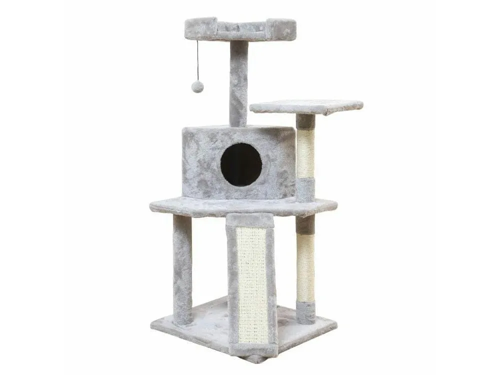 CAT TREE L49*W49*H106cm Grey
