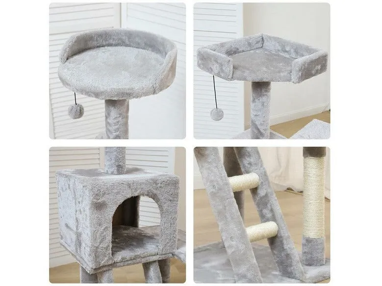 CAT TREE L49*W49*H106cm Grey