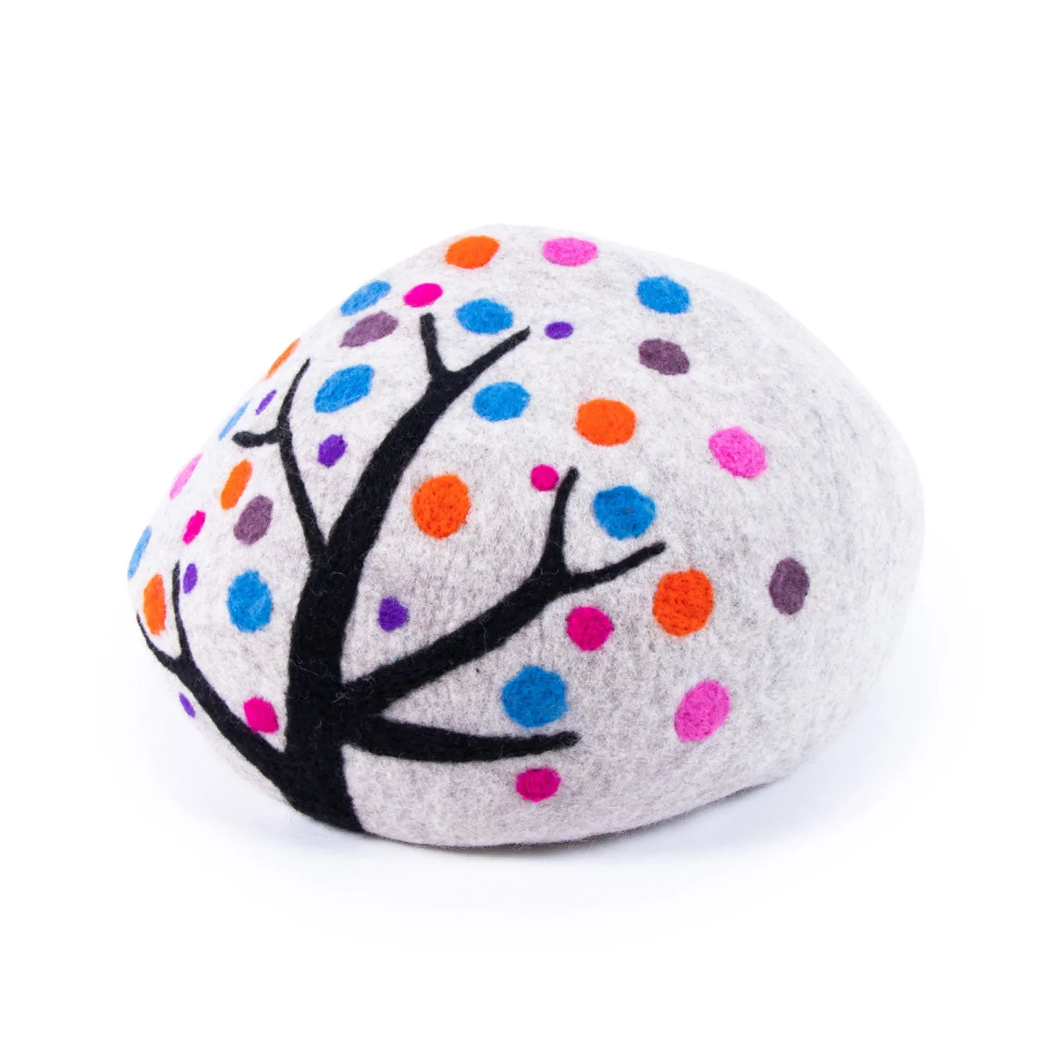 Cherry blossom felt cat cave/100% natural and safe felt cat cave