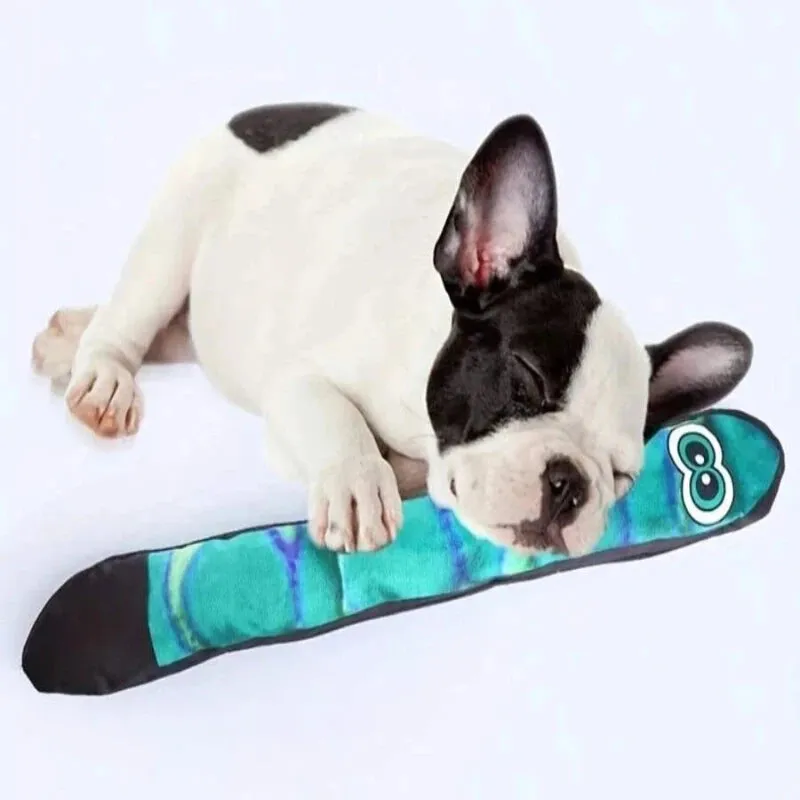 Durable Plush Snake Dog Toy – Tough, Squeaky & Long-Lasting