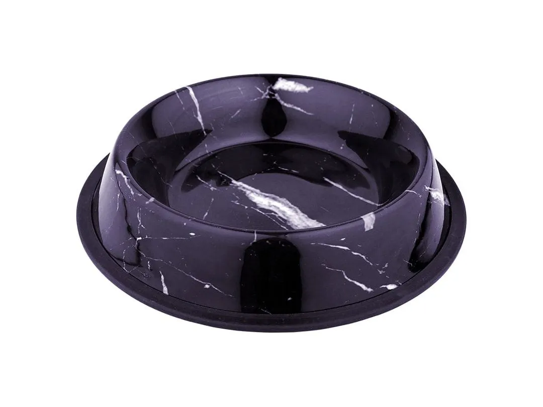 Feeding Bowl Deco Fix Marble Look
