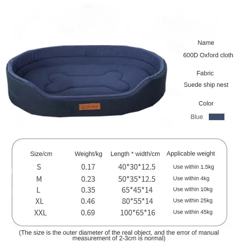 Fluffy Dog Cushions & Pet Bed Sofa – Comfortable Bedding for Large & Small Dogs and Cats