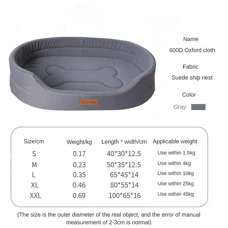 Fluffy Dog Cushions & Pet Bed Sofa – Comfortable Bedding for Large & Small Dogs and Cats