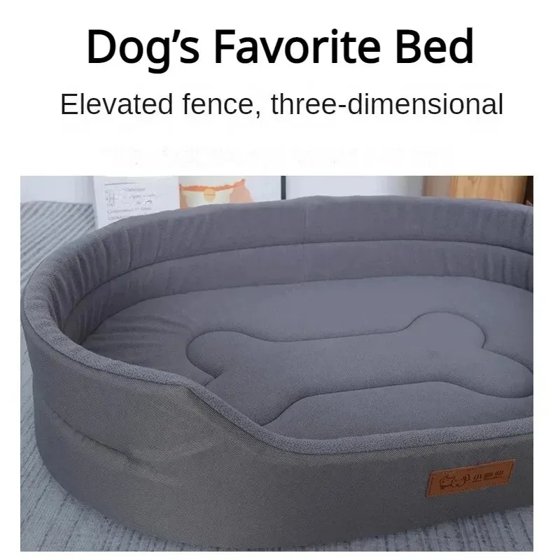 Fluffy Dog Cushions & Pet Bed Sofa – Comfortable Bedding for Large & Small Dogs and Cats