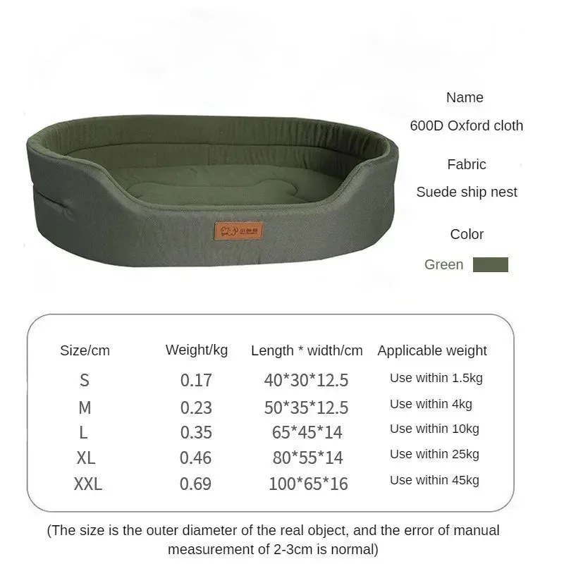 Fluffy Dog Cushions & Pet Bed Sofa – Comfortable Bedding for Large & Small Dogs and Cats