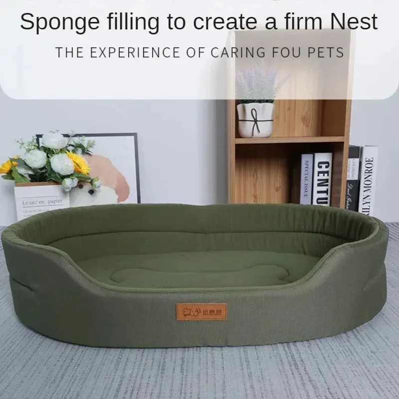Fluffy Dog Cushions & Pet Bed Sofa – Comfortable Bedding for Large & Small Dogs and Cats