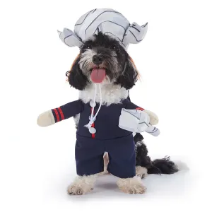 Halloween Dog Costumes - Purplish Blue Thor