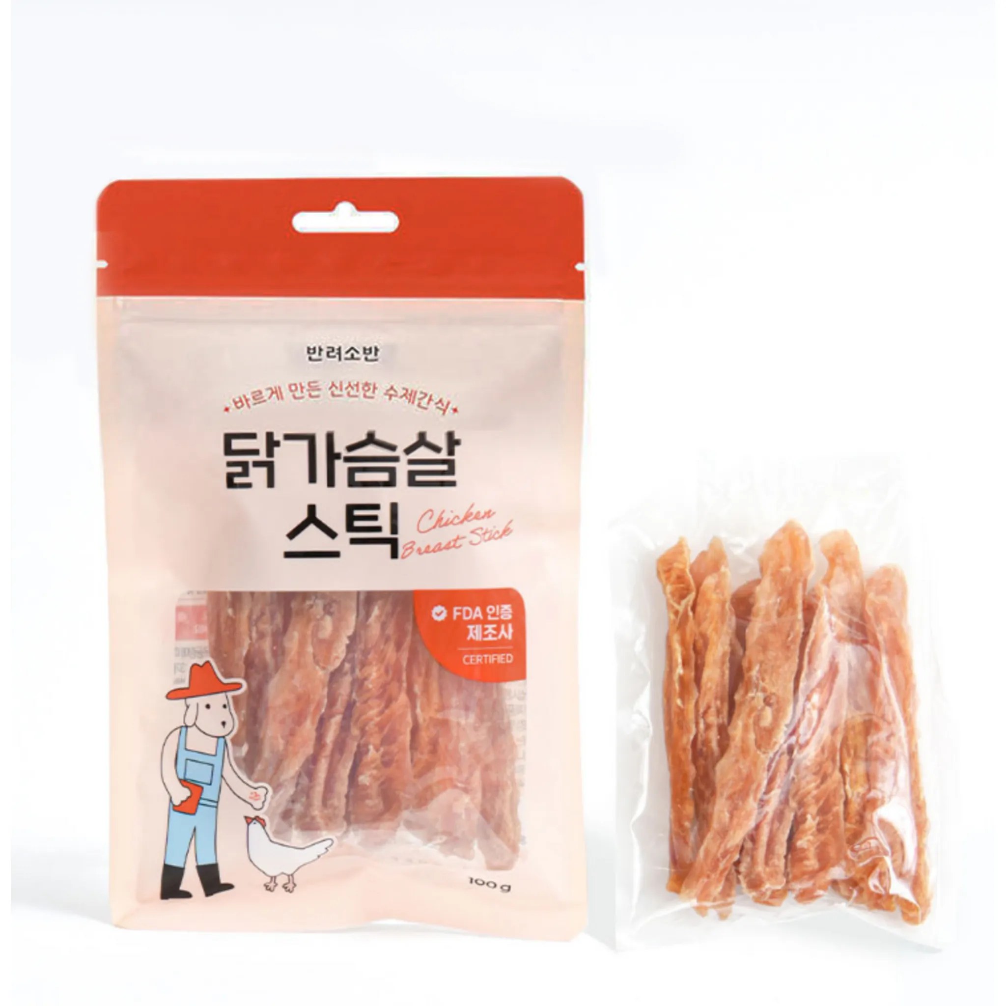 Homemade Healthy Jerky Treats for Dogs, Chicken Breast, 100g, Pack of 3 - Dried Snacks/Jerky - 🏆 #29 - Pet Supplies - Best of December
