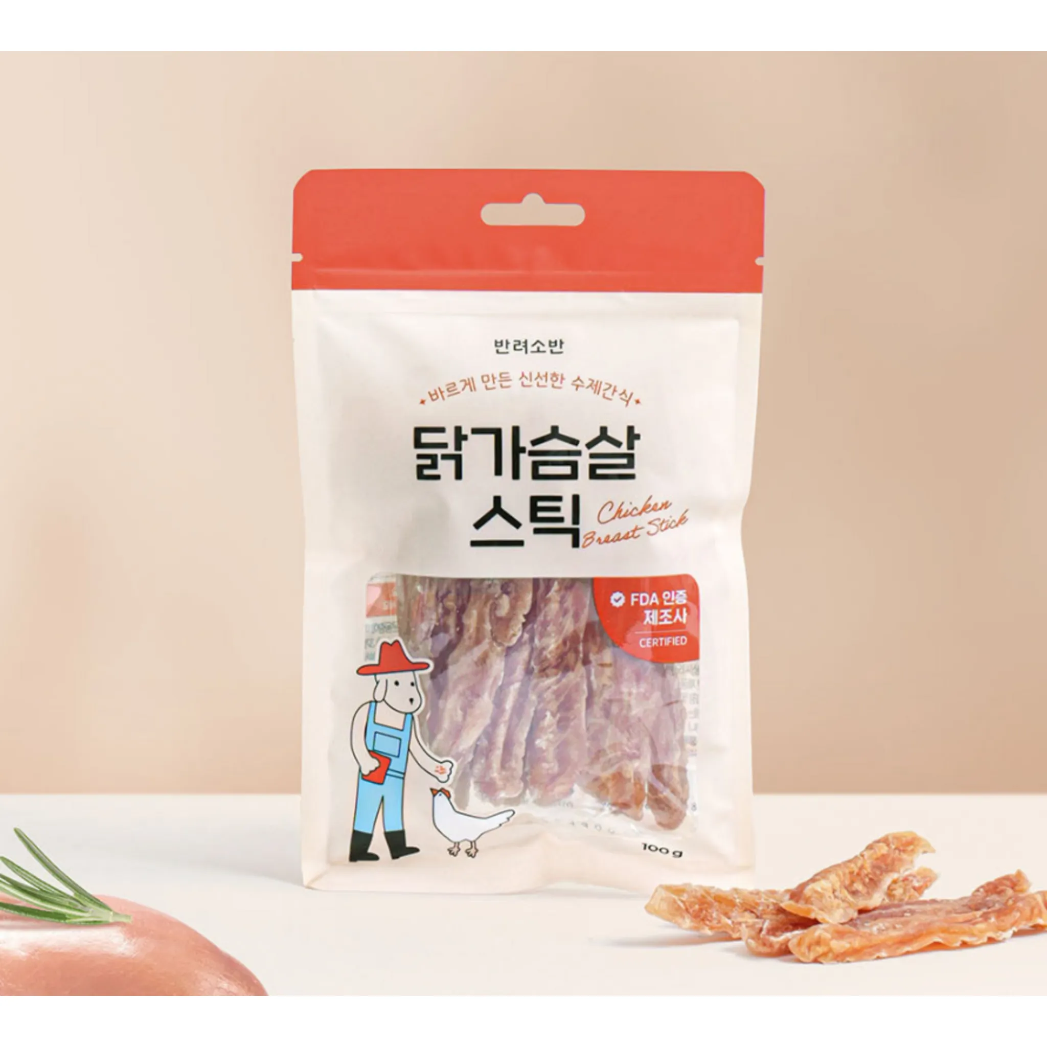 Homemade Healthy Jerky Treats for Dogs, Chicken Breast, 100g, Pack of 3 - Dried Snacks/Jerky - 🏆 #29 - Pet Supplies - Best of December