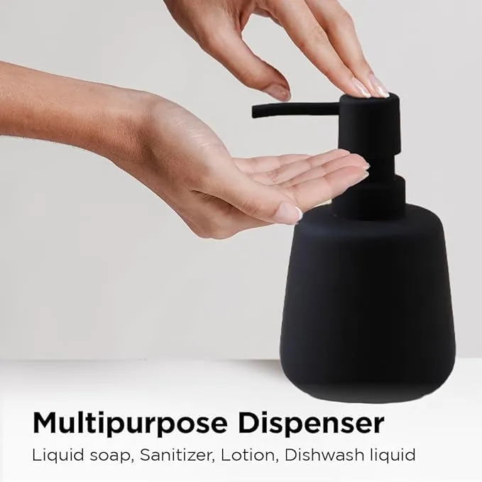 Homestic Liquid Soap Dispenser | Handwash Soap Dispenser | Soap Dispenser for Wash Basin | Shampoo Dispenser Bottle | Bathroom Dispenser Bottle | JY00159PK | 260 ml | Pink