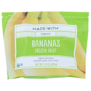 Made With - Organic Fruit Bananas, 10 Oz - Pack of 12