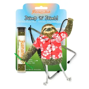 Meowijuana Door Jam n Funky Sloth