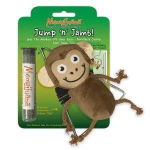 Meowijuana Jump 'n' Jamb Monkey Cat Toy