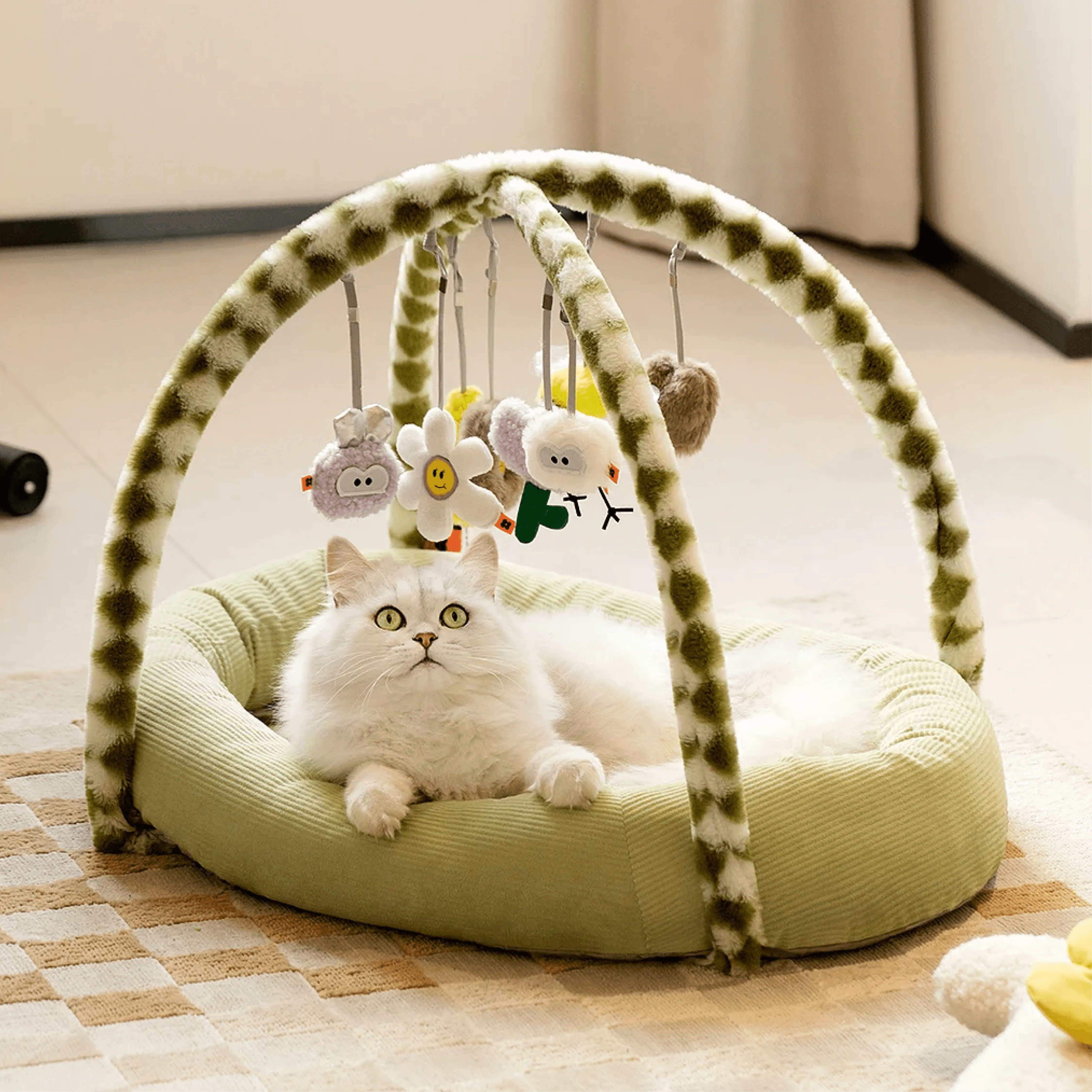 Mewoo - Playful Paws Pet Activity Cushion