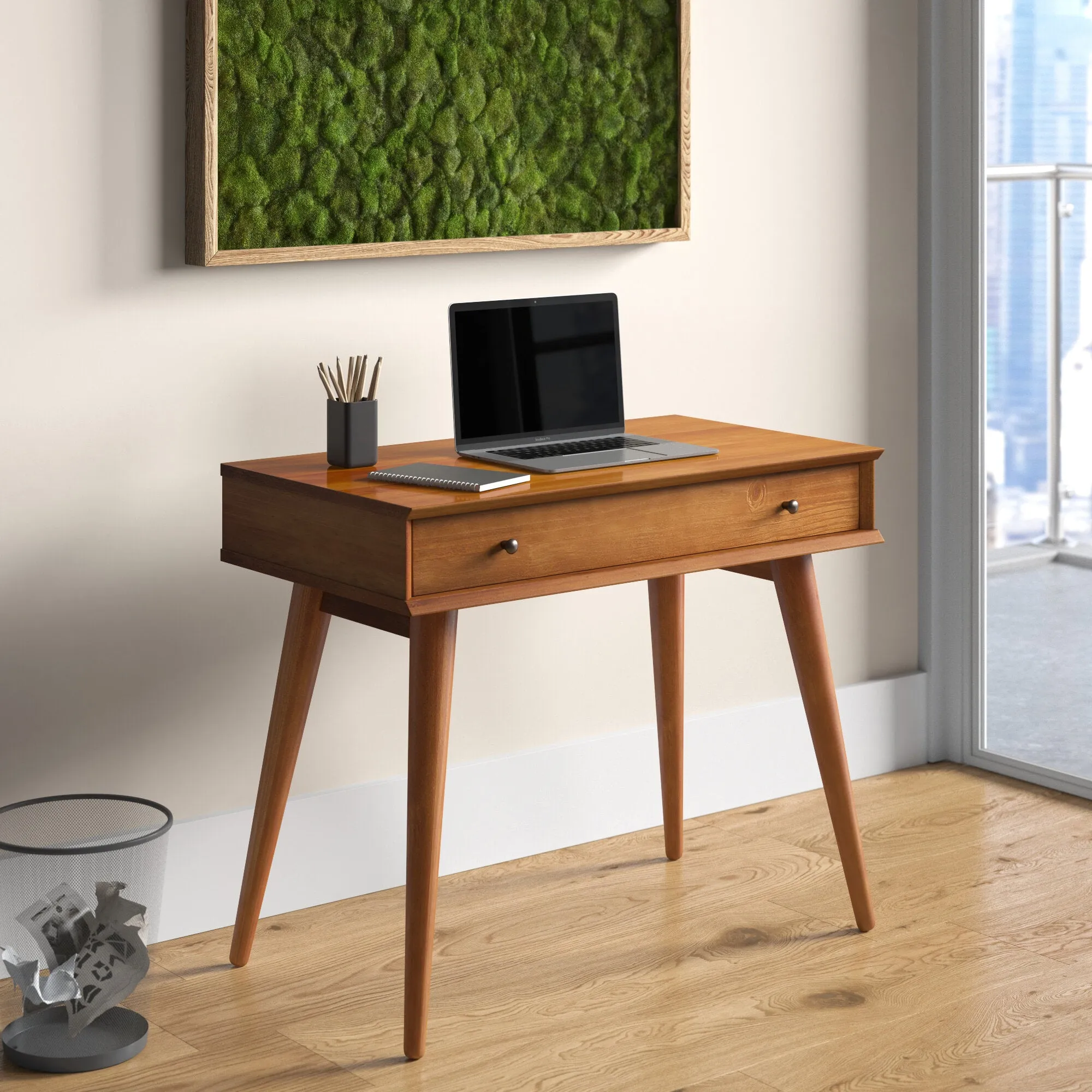 Mid-Century Desk - 2 Color Options