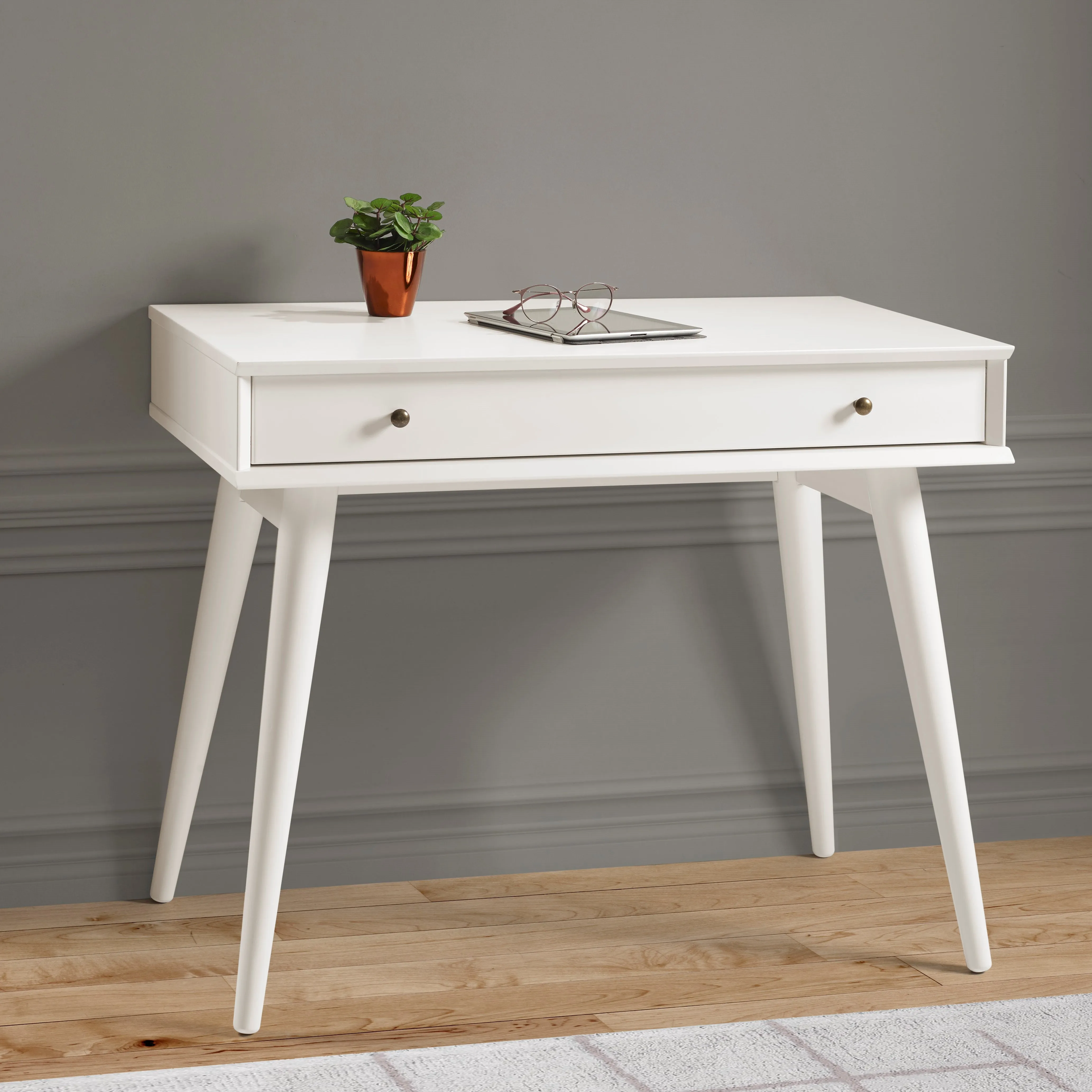 Mid-Century Desk - 2 Color Options