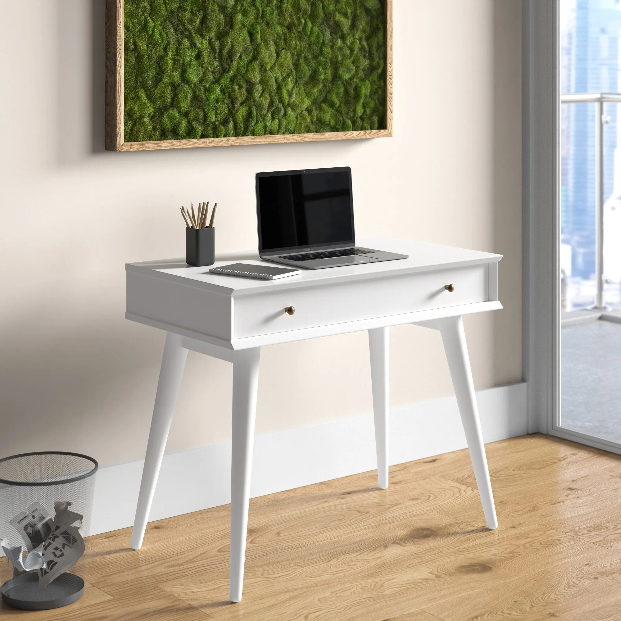 Mid-Century Desk - 2 Color Options