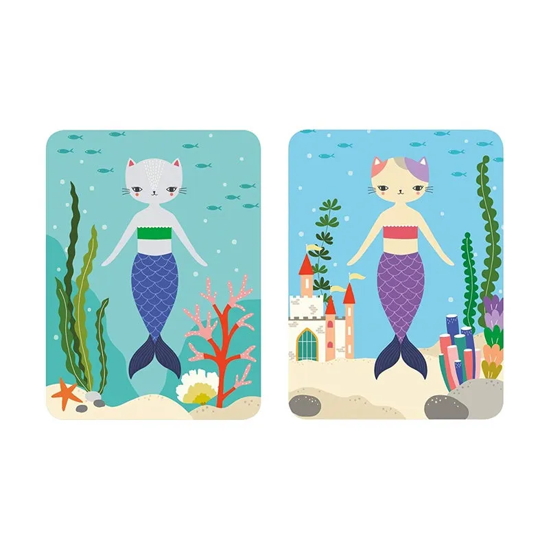 Mudpuppy - Purrmaid Magnetic Dress-Up