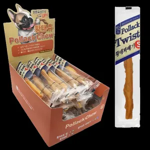 Natural EX Twist Snack S for Dogs, Pollock, 7g, 25 Pieces - Dried Treats/Jerky - 🏆 #47 - Pet Supplies - Best of December