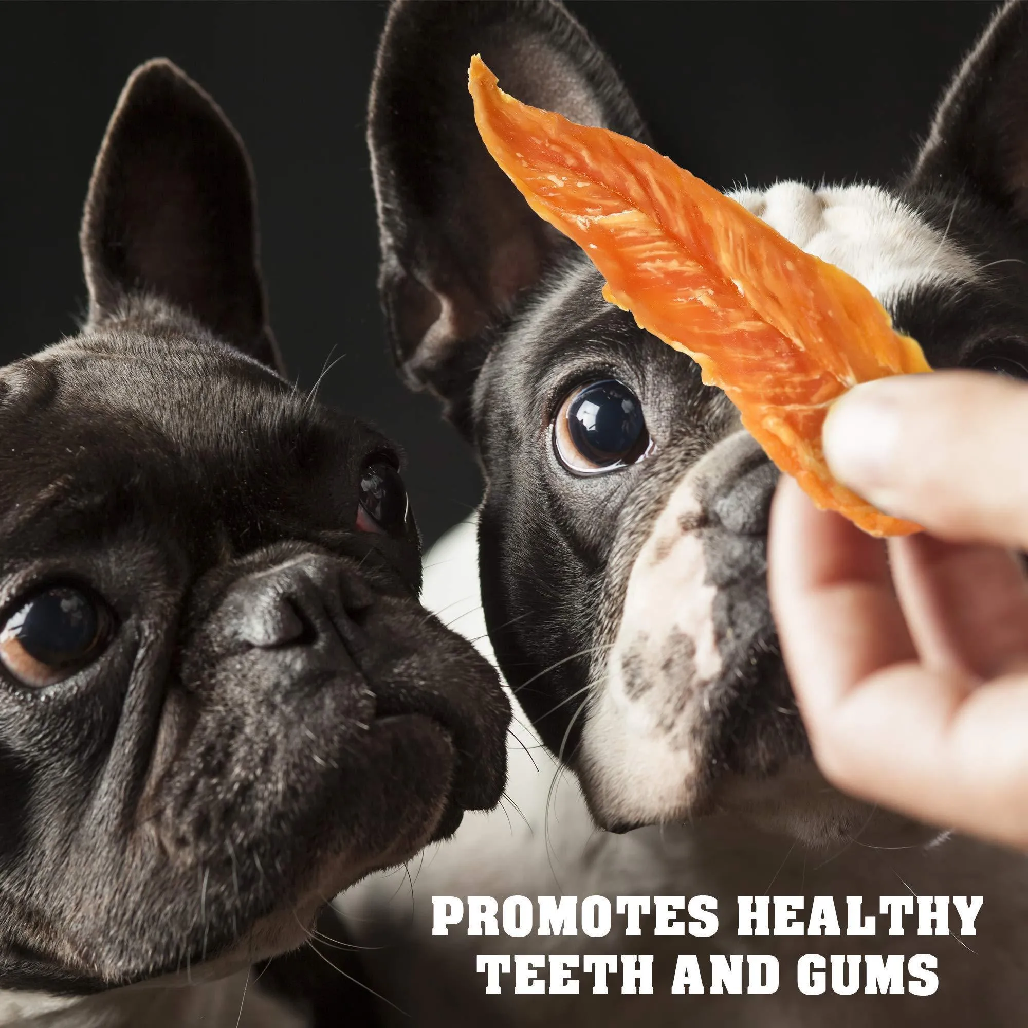 Natural Human Grade Organic Chicken Jerky Treats for Dogs