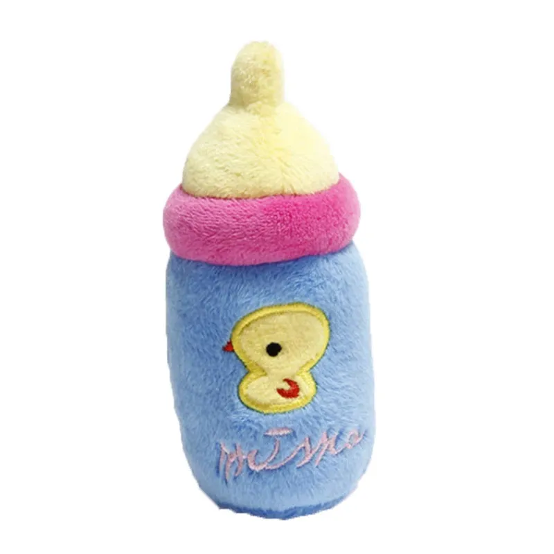 Plush Squeaky Bone Toy for Puppies – Durable & Fun for Dogs