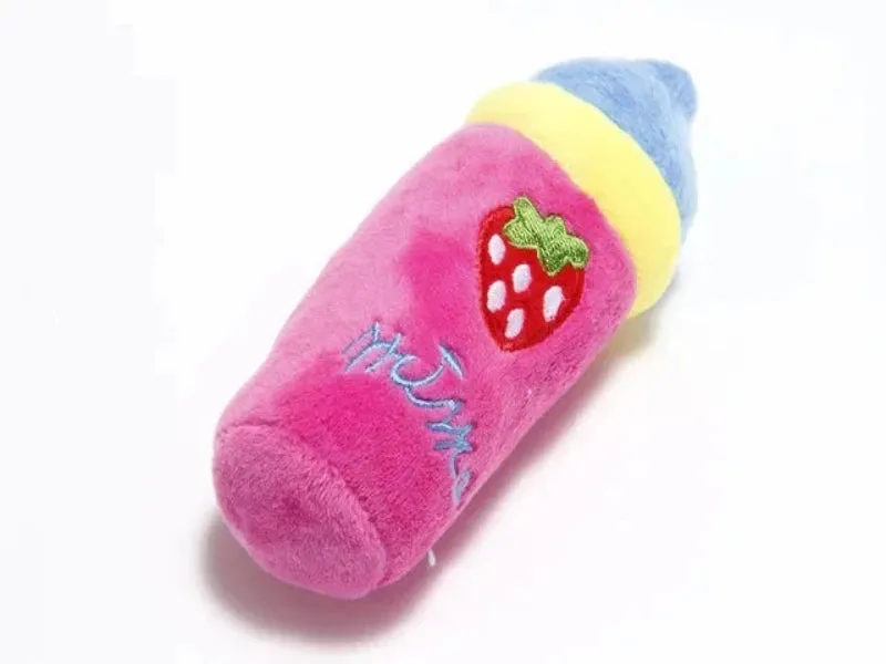 Plush Squeaky Bone Toy for Puppies – Durable & Fun for Dogs