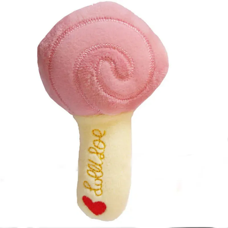 Plush Squeaky Bone Toy for Puppies – Durable & Fun for Dogs