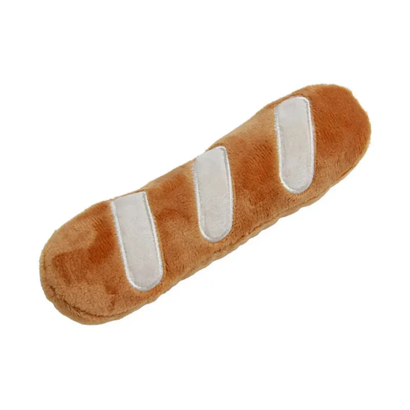 Plush Squeaky Bone Toy for Puppies – Durable & Fun for Dogs