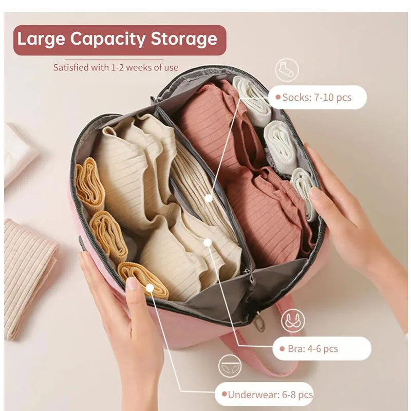 Portable Travel Underwear Organizer Bag Rg-26
