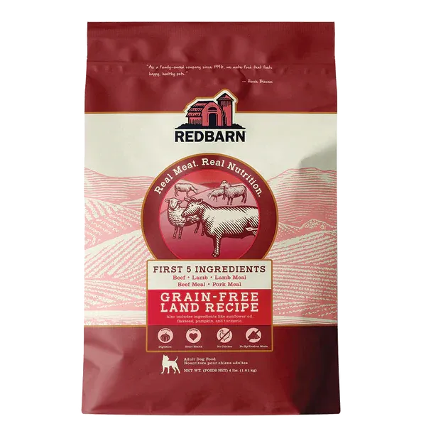 Redbarn Pet Products Grain-Free Land Recipe Dog Food