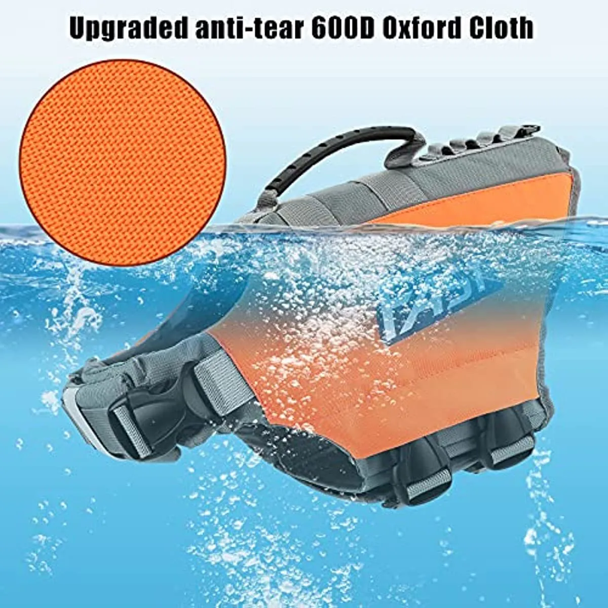 Reflective Adjustable Life Jacket for Dogs