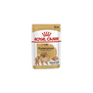 Royal Canin Breed Health Nutrition Pomeranian Adult Wet Dog Food 85g