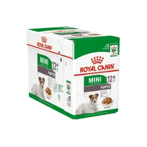 Royal Canin Size Health Nutrition Mini Ageing 12  Wet Dog Food 85g Pack of 12