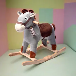 Soft and Sturdy Classic Rocking Donkey Ride-On
