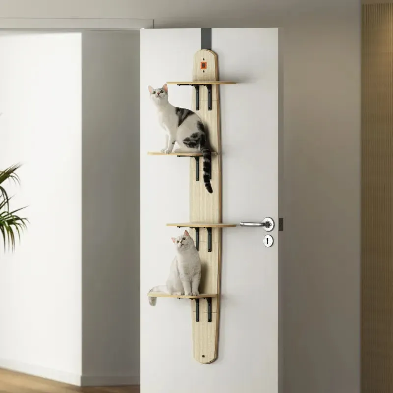 Space Saving Door Mount Cat Tree