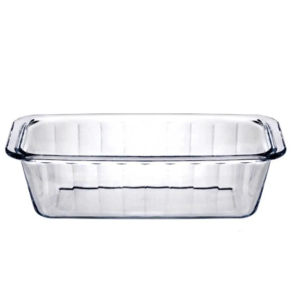 Stylish Glass Cake Mold, Baking Dish, Bakeware, 37.25 Oz