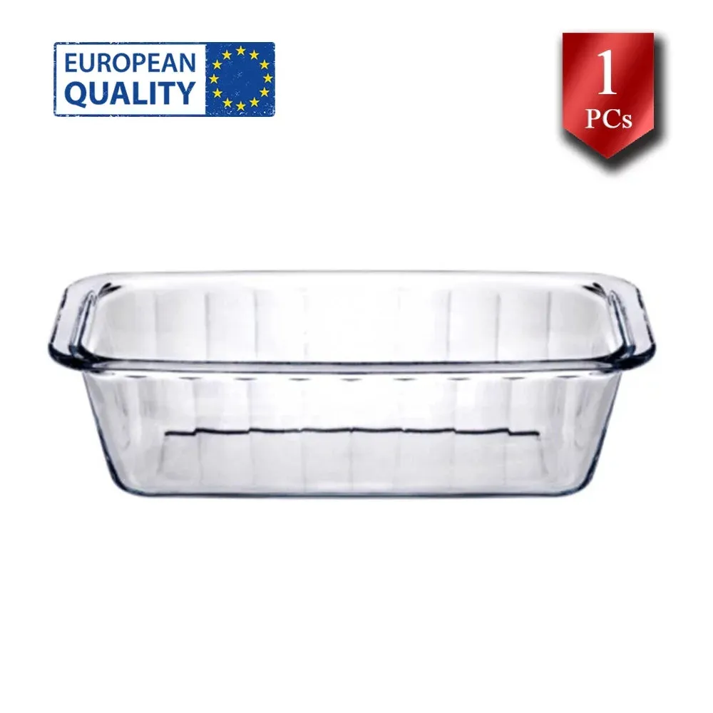 Stylish Glass Cake Mold, Baking Dish, Bakeware, 37.25 Oz