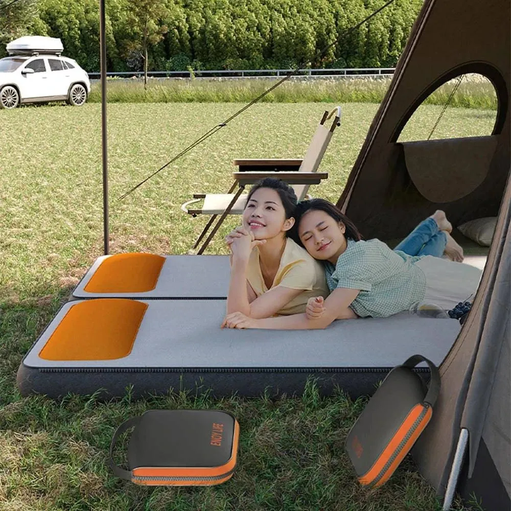 Ultralight Mattress One-piece Self-inflating Sleeping Pad Insulate Mat Inflatable Cushion for Camping Hiking Travel Equipment