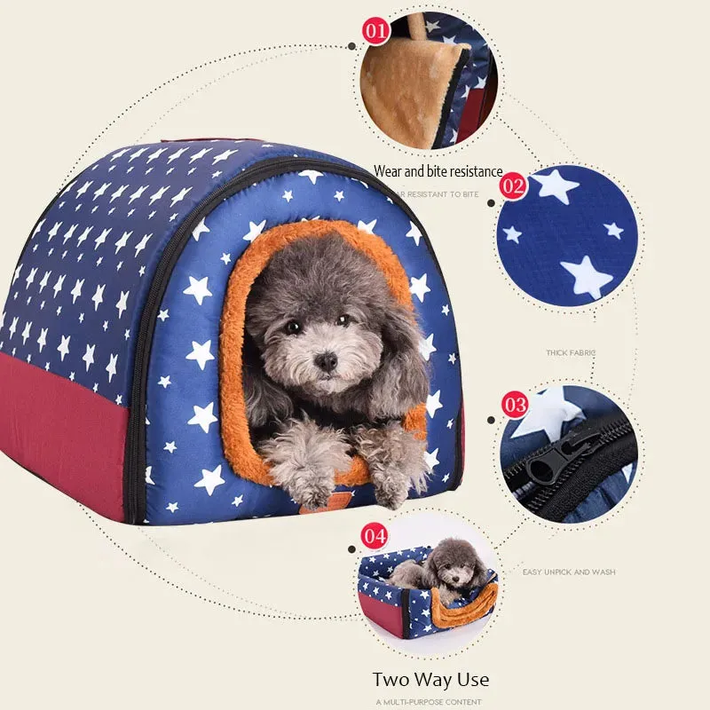 Warm Cozy Dog Crib