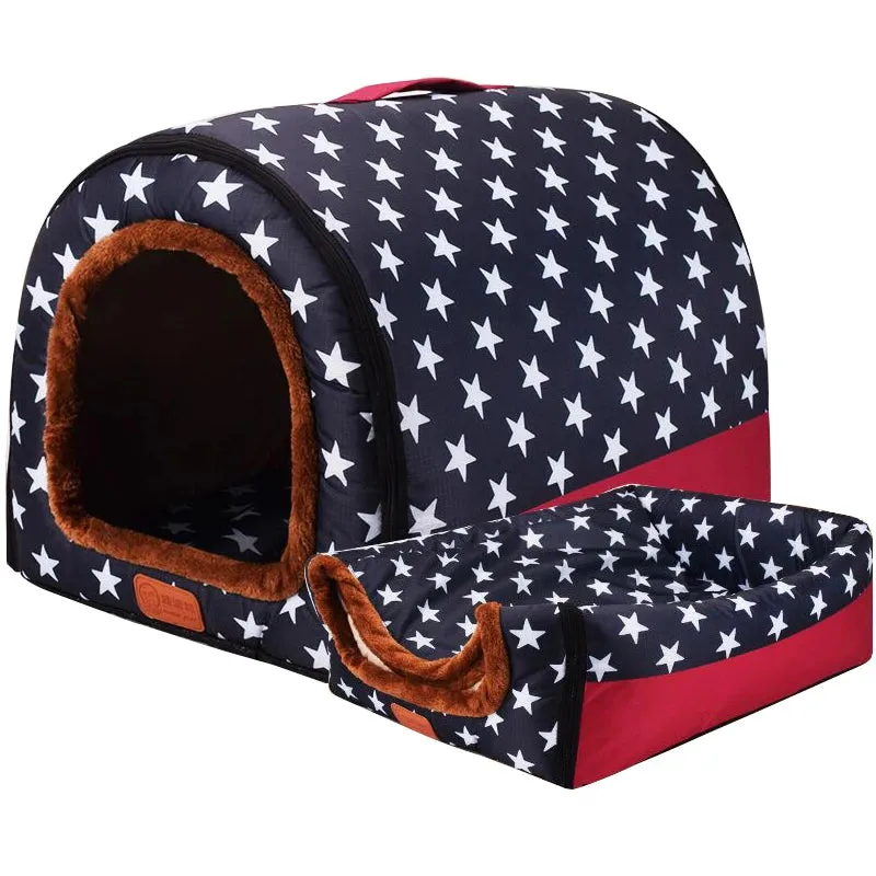 Warm Cozy Dog Crib