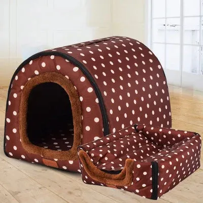 Warm Cozy Dog Crib