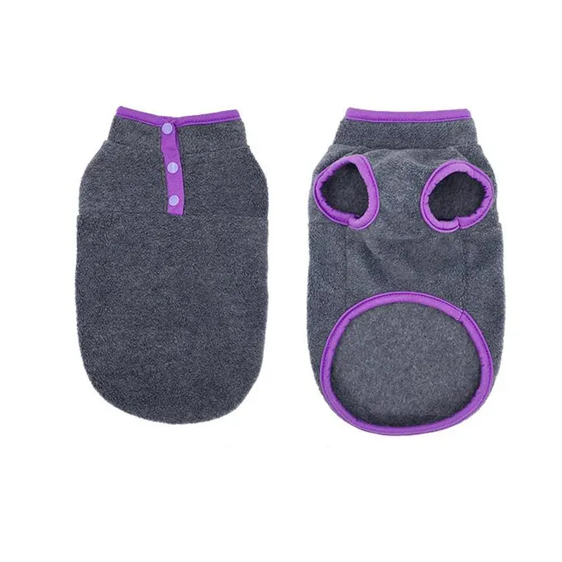 Warm Fleece Vest for Small Dogs - Suitable for Autumn, Winter, and Spring