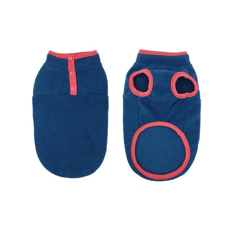Warm Fleece Vest for Small Dogs - Suitable for Autumn, Winter, and Spring